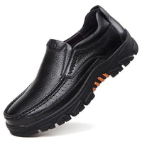 100% Genuine Leather Shoes Loafers Soft Cowhide